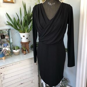 BCBGeneration Long Sleeve Little Black Dress